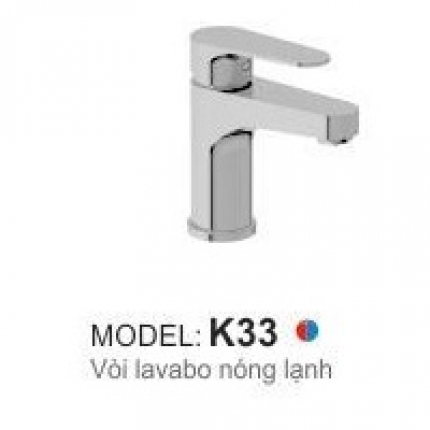 Vòi lavabo nóng lạnh K33