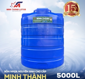 Bồn nhựa 5000L Đứng